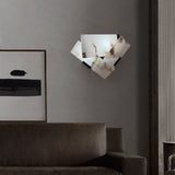 Modern Luxury Fly Alabaster LED Wall Sconce for Living Room and Bedroom