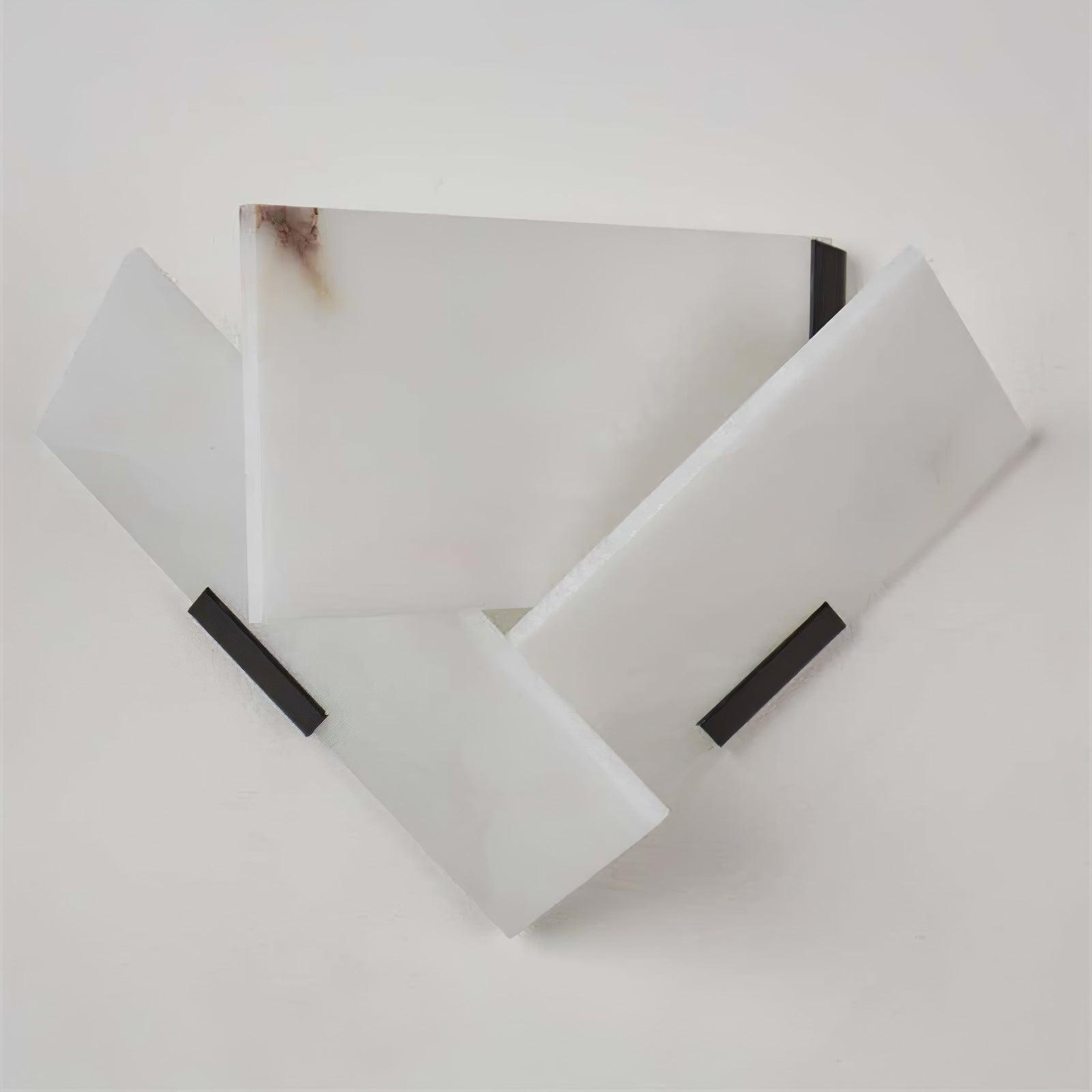 Modern Luxury Fly Alabaster LED Wall Sconce for Living Room and Bedroom