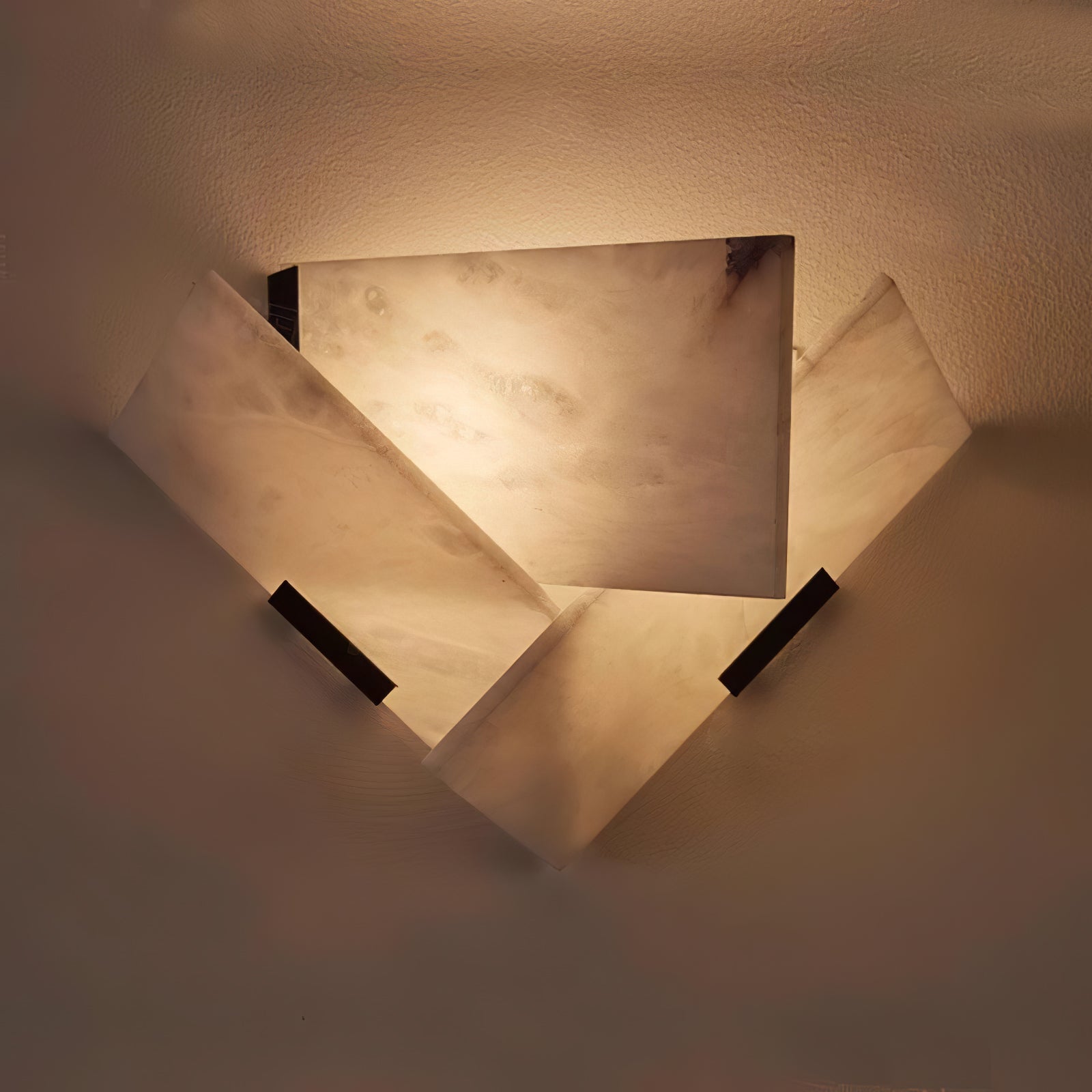 Modern Luxury Fly Alabaster LED Wall Sconce for Living Room and Bedroom