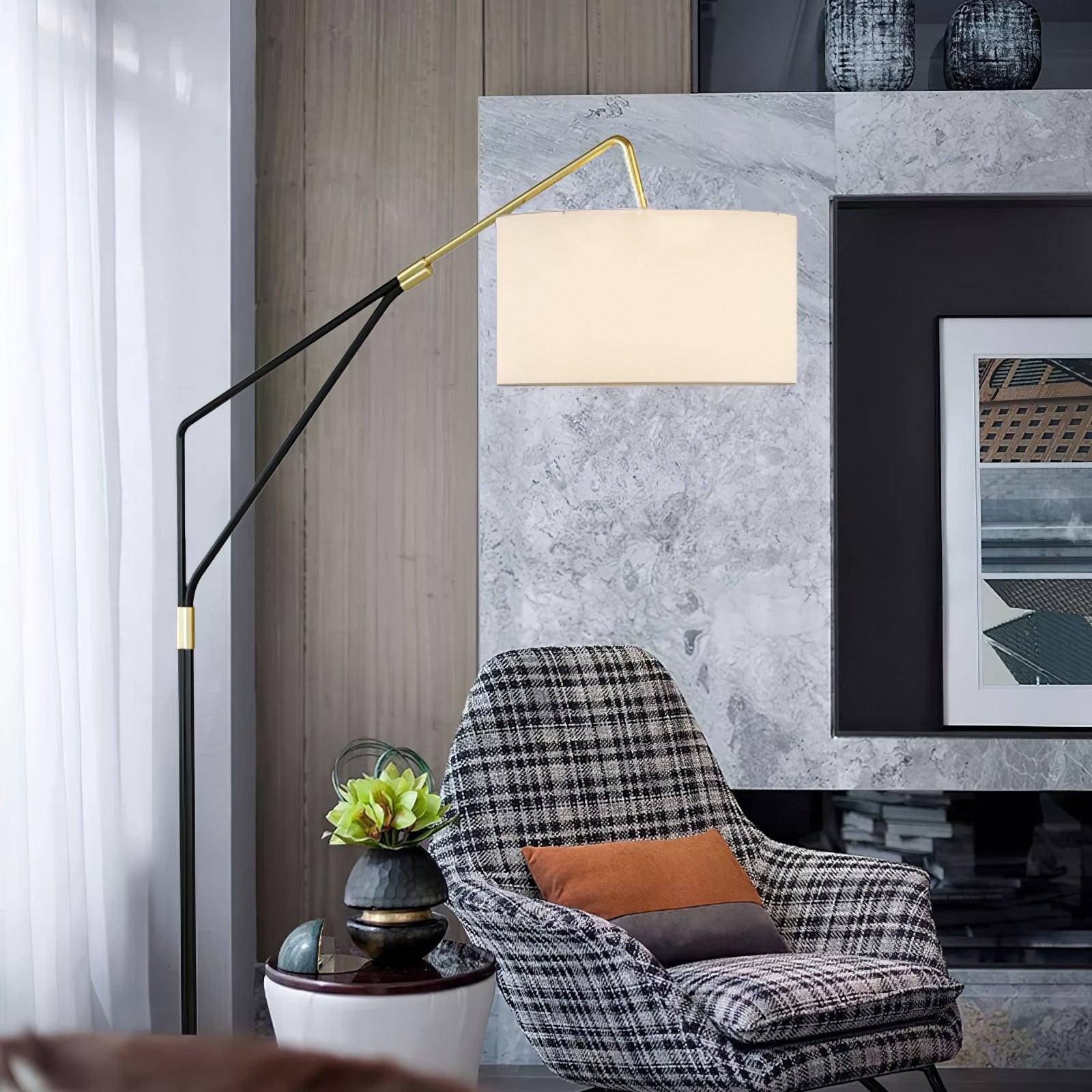 modern-marble-base-floor-lamp-with-oversized-white-linen-shade-and-iron-stand