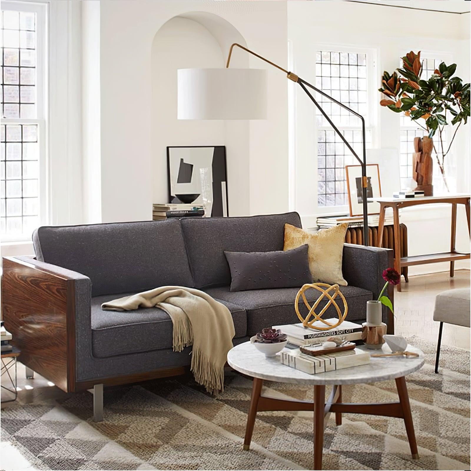 modern-marble-base-floor-lamp-with-oversized-white-linen-shade-and-iron-stand