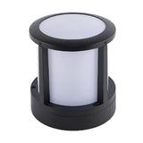 Modern Matte Black LED Outdoor Post Light Waterproof Aluminum Fence Lantern for Garden Yard