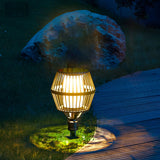 Modern Matte Black Solar Outdoor Post Light Waterproof Aluminum LED Landscape Lantern for Garden Path