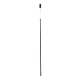 Modern Matte Black Vertical Linear LED Pendant Light for Dining Room and Office