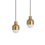 Modern Medieval Copper Pendant Lamp with Glass Shade and Adjustable Cable for Indoor Lighting