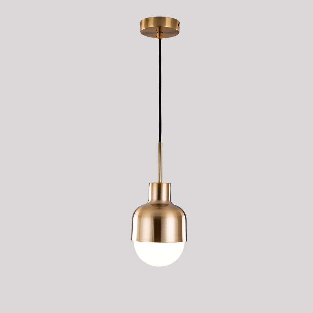 Modern Medieval Copper Pendant Lamp with Glass Shade and Adjustable Cable for Indoor Lighting