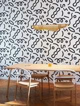 Modern Mediterranean Sculpted LED Pendant Light in Gold Finish for Dining Room