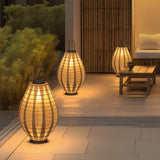 Modern Mesh Beacon Outdoor Floor Lamp Waterproof LED Garden Light for Villa and Patio