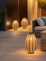 Modern Mesh Beacon Outdoor Floor Lamp Waterproof LED Garden Light for Villa and Patio