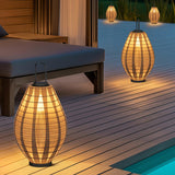 Modern Mesh Beacon Outdoor Floor Lamp Waterproof LED Garden Light for Villa and Patio