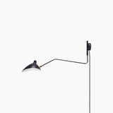 Modern Mid Century Adjustable Articulating Arm Wall Sconce Lighting with Rotating Shade