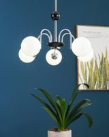 modern-mid-century-glass-globe-chandelier-with-metal-rod-frame-and-white-opal-shades