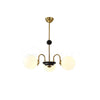 modern-mid-century-glass-globe-chandelier-with-metal-rod-frame-and-white-opal-shades