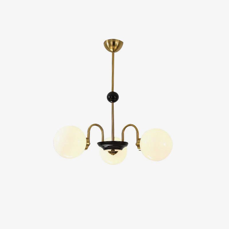 modern-mid-century-glass-globe-chandelier-with-metal-rod-frame-and-white-opal-shades