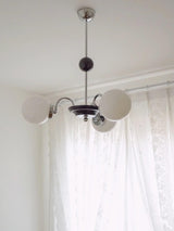 modern-mid-century-glass-globe-chandelier-with-metal-rod-frame-and-white-opal-shades