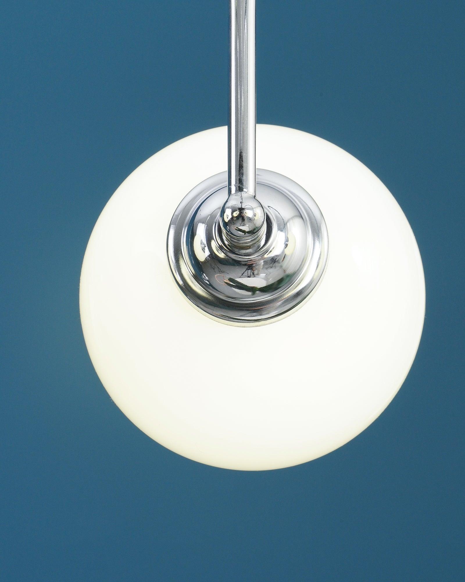 modern-mid-century-glass-globe-chandelier-with-metal-rod-frame-and-white-opal-shades