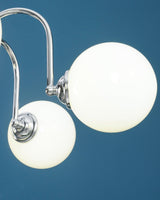 modern-mid-century-glass-globe-chandelier-with-metal-rod-frame-and-white-opal-shades