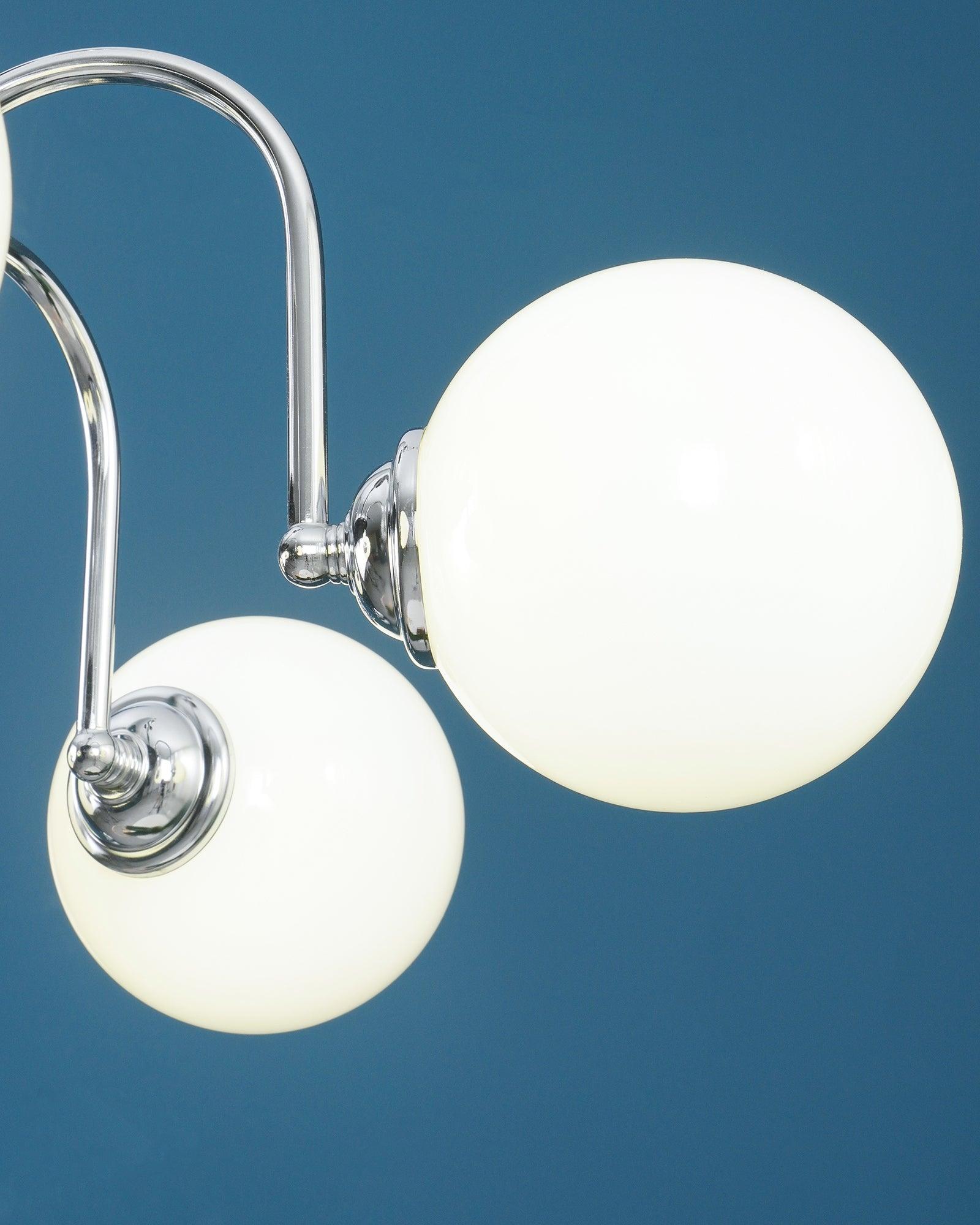 modern-mid-century-glass-globe-chandelier-with-metal-rod-frame-and-white-opal-shades