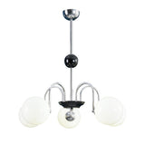 modern-mid-century-glass-globe-chandelier-with-metal-rod-frame-and-white-opal-shades