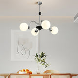 modern-mid-century-glass-globe-chandelier-with-metal-rod-frame-and-white-opal-shades