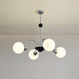 modern-mid-century-glass-globe-chandelier-with-metal-rod-frame-and-white-opal-shades