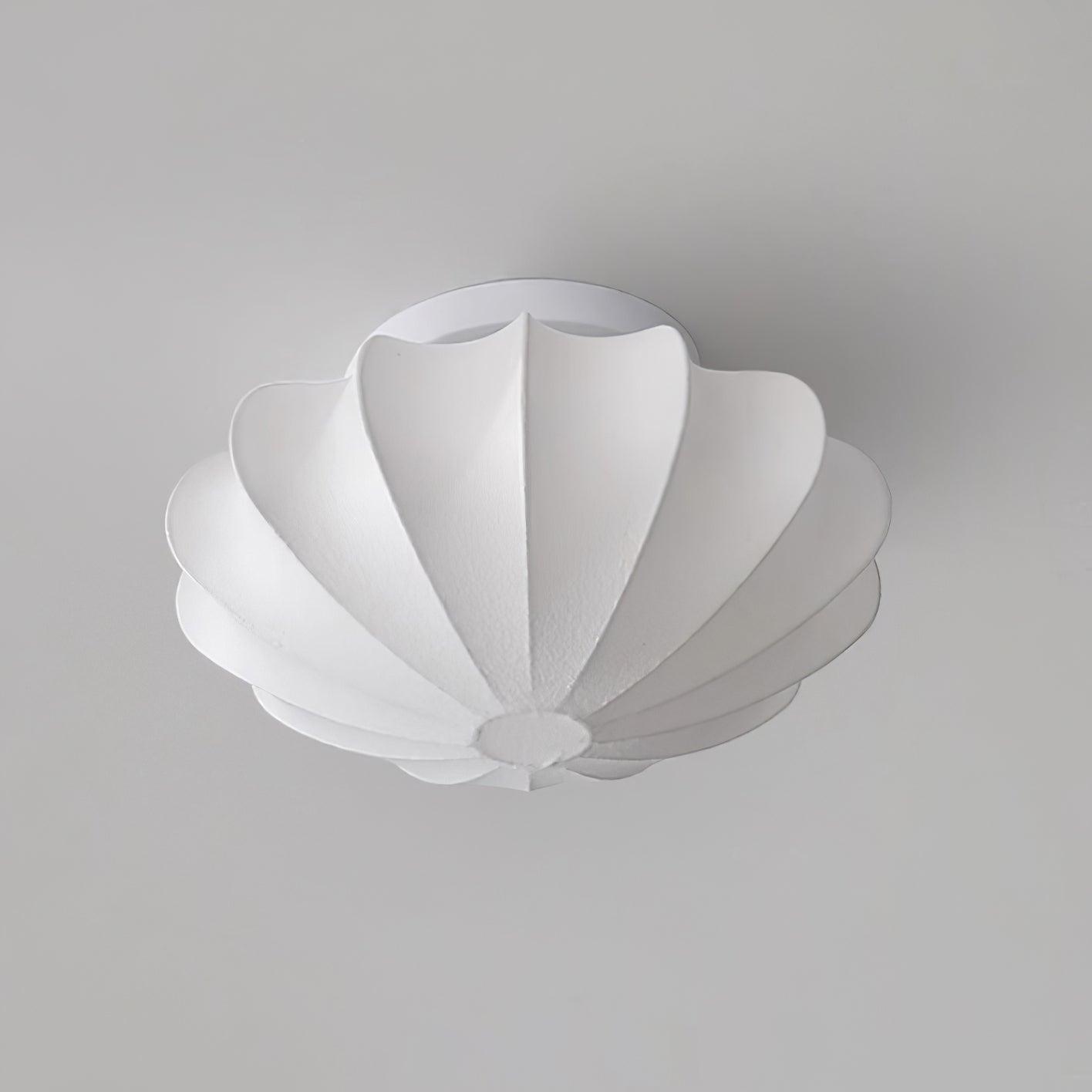 modern-mid-century-style-white-silk-bubble-flush-mount-ceiling-light-fixture
