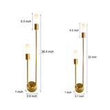 Modern Minimalist 2 Light G9 Luxury Wall Sconce for Bedroom and Living Room Lighting