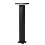Modern Minimalist Black IP65 Waterproof LED Garden Lawn Path Bollard Landscape Lighting