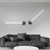 Modern Minimalist Circular Strip LED Wall Sconce with 3 Step Dimming Function