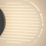 Modern Minimalist Clock Design LED Wall Lamp Warm White Indoor Sconce Lighting for Bedroom and Living Room