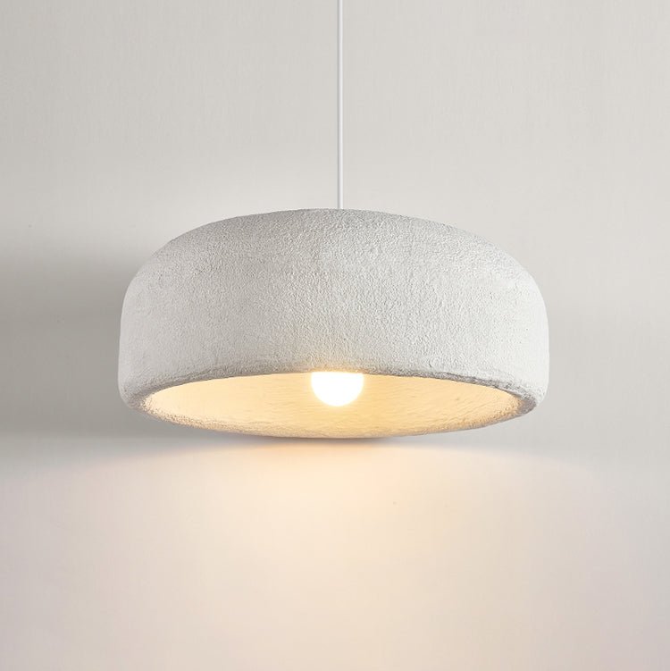 Modern Minimalist Cloud Pendant Light White Polystyrene Floating Hanging Lamp for Dining Room