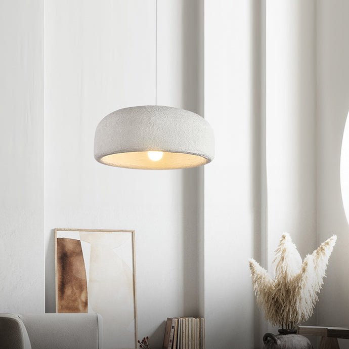 Modern Minimalist Cloud Pendant Light White Polystyrene Floating Hanging Lamp for Dining Room