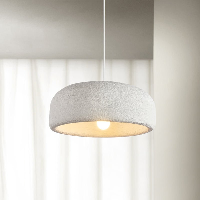 Modern Minimalist Cloud Pendant Light White Polystyrene Floating Hanging Lamp for Dining Room