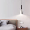 Modern Minimalist Cone LED Pendant Light Metal Hanging Lamp for Kitchen Island and Dining Room