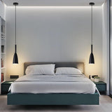 Modern Minimalist Cone LED Pendant Light Metal Hanging Lamp for Kitchen Island and Dining Room
