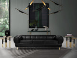 Modern Minimalist Cylindrical Pipe Pendant Light in Matte Black and Gold Finish