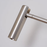 Modern Minimalist Disc LED Wall Sconce Set with Adjustable Pivoting Arm for Bedside Reading