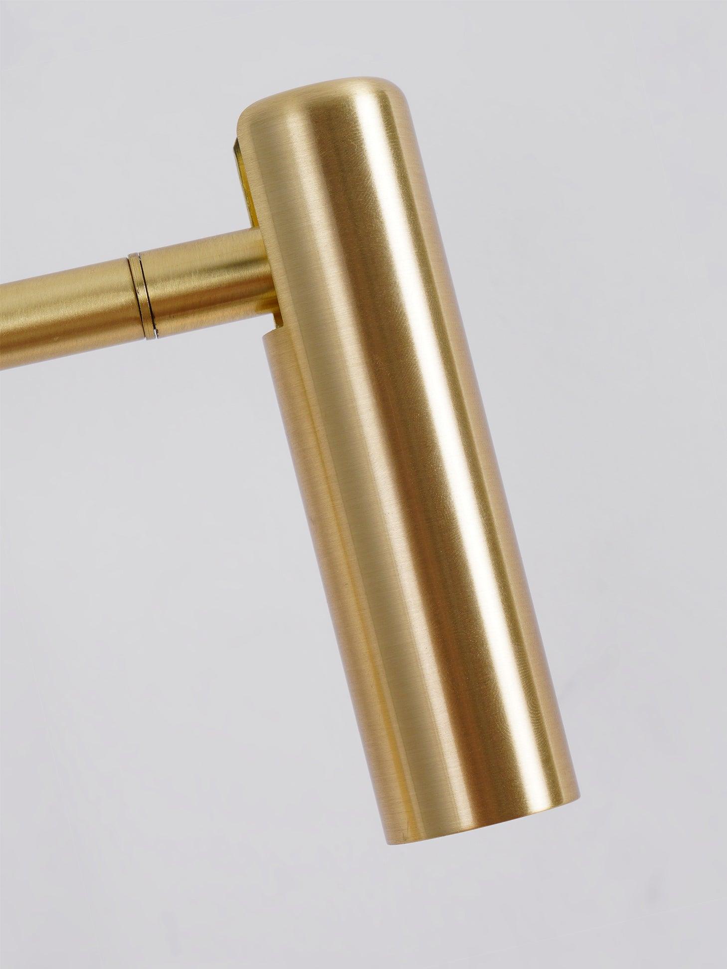 Modern Minimalist Disc LED Wall Sconce Set with Adjustable Pivoting Arm for Bedside Reading