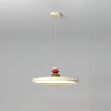 Modern Minimalist Geometric LED Pendant Light with Balanced Circular Frame Design