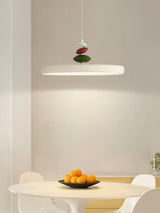 Modern Minimalist Geometric LED Pendant Light with Balanced Circular Frame Design