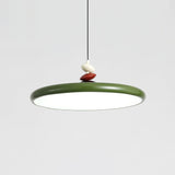 Modern Minimalist Geometric LED Pendant Light with Balanced Circular Frame Design