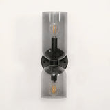 Modern Minimalist Glass Globe Plug In Wall Sconce Set of 2 Brass Bracket Wall Lamp