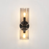 Modern Minimalist Glass Globe Plug In Wall Sconce Set of 2 Brass Bracket Wall Lamp