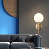 Modern Minimalist Glass Globe Wall Sconce Elegant 5W LED Sphere Indoor Wall Light