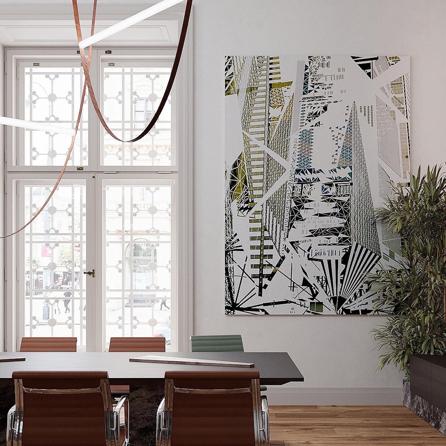 Modern Minimalist Leather Belt Pendant Light with Linear LED Silicone Diffuser Suspension Lamp