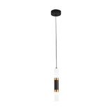 Modern Minimalist LED Kitchen Island Pendant Light Black Nordic Hanging Ceiling Lamp