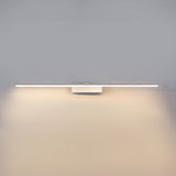 Modern Minimalist LED Wall Sconce for Bathroom Vanity and Mirror Lighting in Black Finish