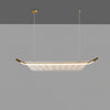 Modern Minimalist Linear Acrylic LED Pendant Light for Dining Room and Kitchen Island