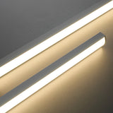 Modern Minimalist Linear LED Pendant Light Adjustable Dimmable Chandelier for Dining Room Bar