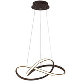 Modern Minimalist Linear LED Pendant Light Black Aluminum and Silica Gel Nordic Chandelier